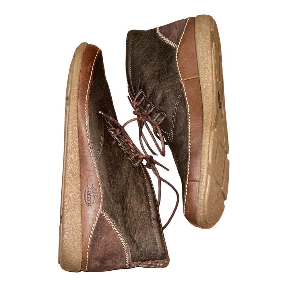 Chaco Mens Java leather ankle boots size 11.5 montrose chukka everyday shoe